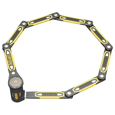 Antivol lame ONGUARD pliable 8114 K9 112.5 noir décor jaune