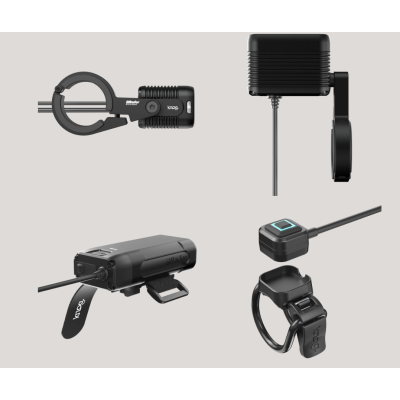 Eclairage avant KNOG usb Blinder X 1800 noir