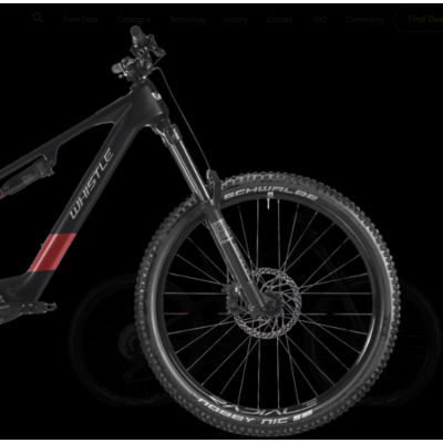 Vélo VTT électrique 29 carbon WHISTLE 2027 AXR CA5.6 800