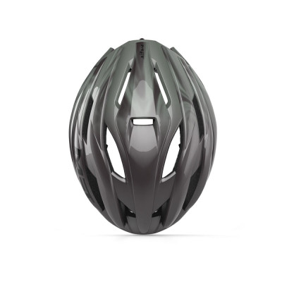 Casque route - MET Trenta Mips - gris opal dégradé gris clair