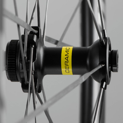 Roues à pneu 700 MAVIC route Comète 50 CL noire