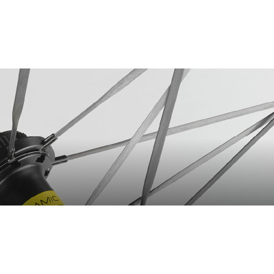 Roues à pneu 700 MAVIC route Comète 50 CL noire