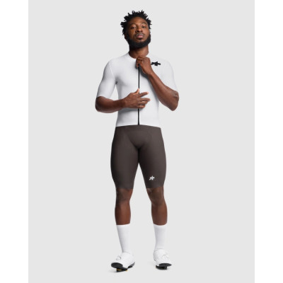 Maillot manches courtes - ASSOS Mille GT S11 Evo - blanc décor noir