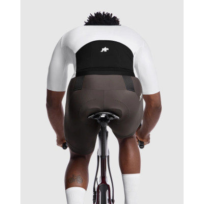 Maillot manches courtes - ASSOS Mille GT S11 Evo - blanc décor noir