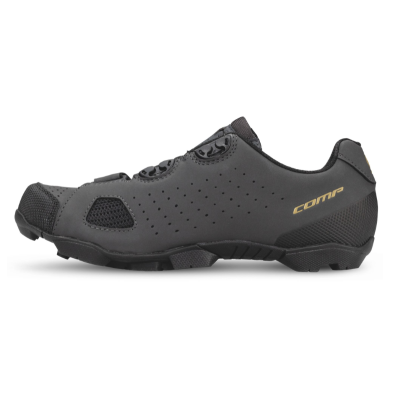 Chaussures vtt et gravel - SCOTT Mtb Comp Boa - gris décor or et noir