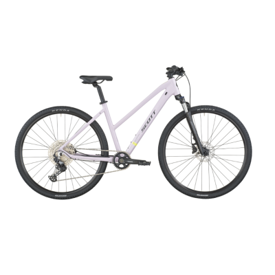 Vélo VTC femme 28p alu - SCOTT 2026 Sub Cross 10 Slope - Violet/Pink