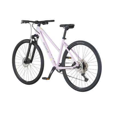 Vélo VTC femme 28p alu - SCOTT 2026 Sub Cross 10 Slope - Violet/Pink