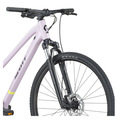 Vélo VTC femme 28p alu - SCOTT 2026 Sub Cross 10 Slope - Violet/Pink