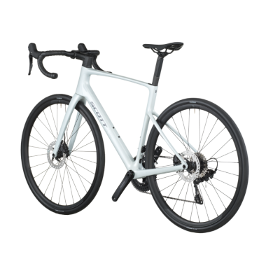 Vélo course 700 carbone - SCOTT 2027 Addict 50 Cumulus White - Blanc cumulus décor noir: 2x12v
