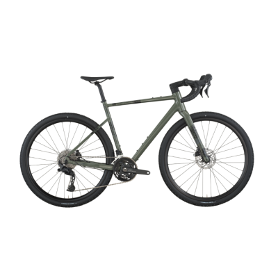 Vélo gravel 700 alu - SCOTT 2026 Speedster Gravel 20 Wenge Green - Vert Wenge décor  noir : 2x10v