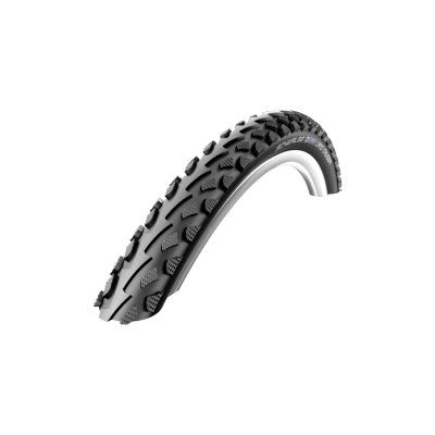 Pneu 24p SCHWALBE vtt trekking Land Cruiser HS450 noir flancs noirs