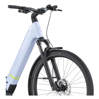 Vélo électrique urbain/vtc unisexe 28/29p alu - SCOTT 2026 Sub Sport 30 Wave USX 540 - Icy Blue