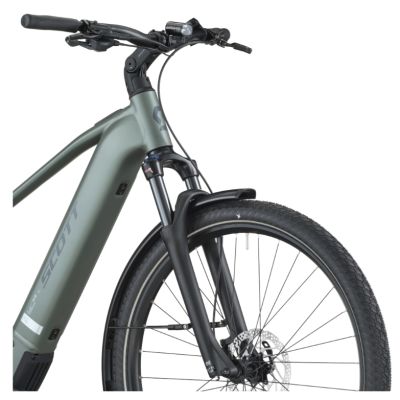 Vélo électrique urbain/vtc homme 28/29p alu - SCOTT 2026 Sub Sport 30 540 - Highland Green