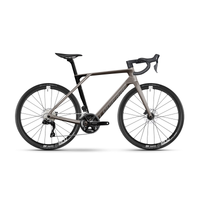 Vélo course 700 carbone - LAPIERRE 2026 Xélius SL 6.0 C1 DI2- Septembre Beige, beige brillant décor noir mat