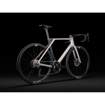 Vélo course 700 carbone - LAPIERRE 2026 Xélius SL 6.0 C1 DI2- Septembre Beige, beige brillant décor noir mat