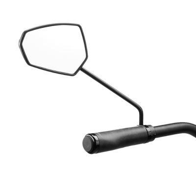 Rétroviseur ERGOTEC ville vae Miroir M77L 120x80/55mm Gauche rabattable noir