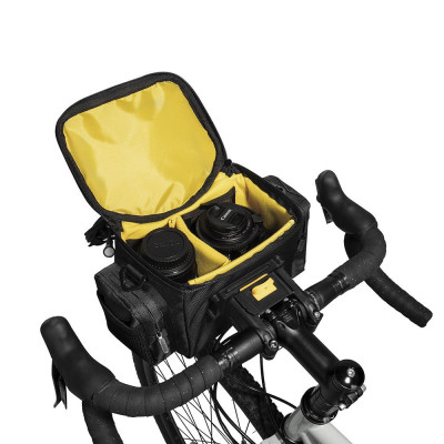 Sacoche TOPEAK de guidon Tourguide noire, fixation QuickClick F8, ...