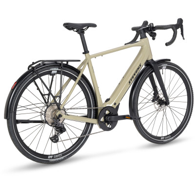 Vélo électrique gravel route 700/28p alu - STEVENS 2027 E-Gateway 7.4.1 FEQ 400 - Light Khaki