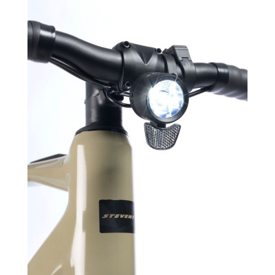 Vélo électrique gravel route 700/28p alu - STEVENS 2027 E-Gateway 7.4.1 FEQ 400 - Light Khaki