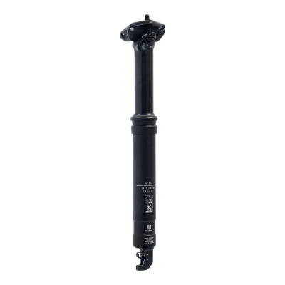 Tige de selle XLC alu suspendue et télescopique SP-S14 60/120 Int noir, débat. suspension 60mm