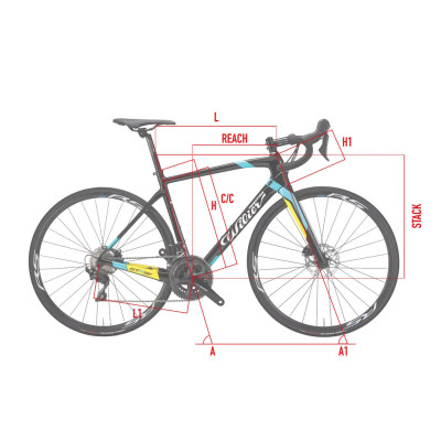 Vélo course 700 carbon WILIER 2025 GTR Team Disc 105 - rouge décor blanc et noire