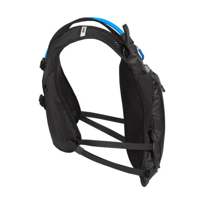 Sac hydratation route gravel et vtt - CAMELBAK Women Chase Race 4 Vest - noir décor gris argent