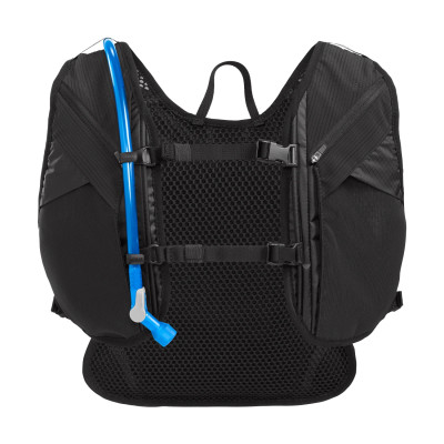 Sac hydratation route gravel et vtt - CAMELBAK Women Chase Race 4 Vest - noir décor gris argent