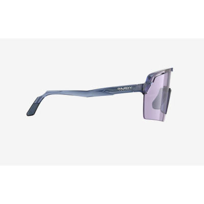 Lunettes route gravel vtt - RUDY PROJECT Spinshield Pro Photochromique - bleu crystal transparent