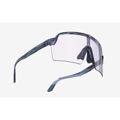 Lunettes route gravel vtt - RUDY PROJECT Spinshield Pro Photochromique - bleu crystal transparent