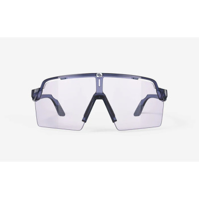 Lunettes route gravel vtt - RUDY PROJECT Spinshield Pro Photochromiques - bleu crystal transparent