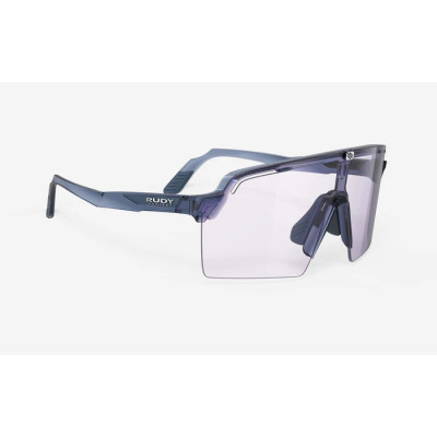 Lunettes route gravel vtt - RUDY PROJECT Spinshield Pro Photochromique - bleu crystal transparent