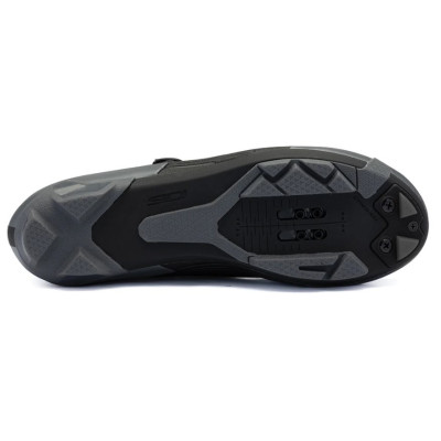 Chaussures gravel et vtt - SIDI Silvis XC - noir mat décor gris
