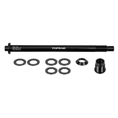Blocage axe de roue Support PB TOPEAK alu Arrière Zi Rak 12x142 M12 P1 UDH BTR 6 noir