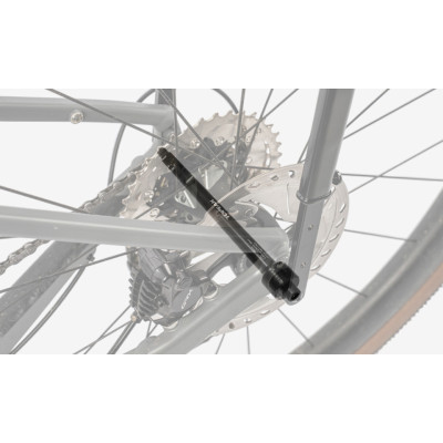 Blocage axe de roue Support PB TOPEAK alu Arrière Zi Rak 12x142 M12 P1 UDH BTR 6 noir