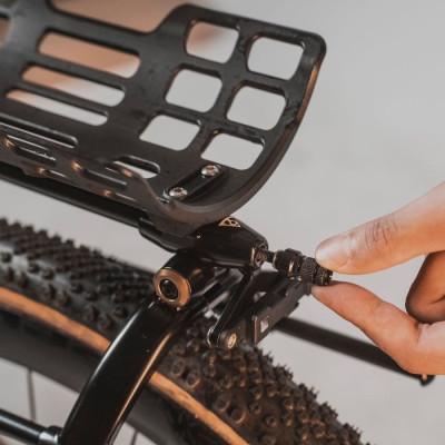 Plateau Coquille TOPEAK polymer arrière U-Shell Zi Rak Essential noir
