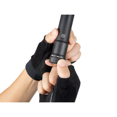 Pompe pneu + amortisseur TOPEAK alu pliante Mountain Digital 2 Stage noire