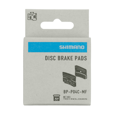 Plaquettes de frein SHIMANO support acier P04C H03C avec ventilation