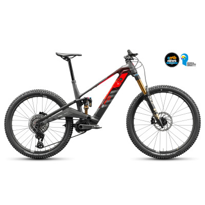 Vélo VTT électrique 29/27.5 carbone ROTWILD 2027 Enduro R.EX900 FS Ultra 864 - Anthracite décor noir et rouge: 160/150