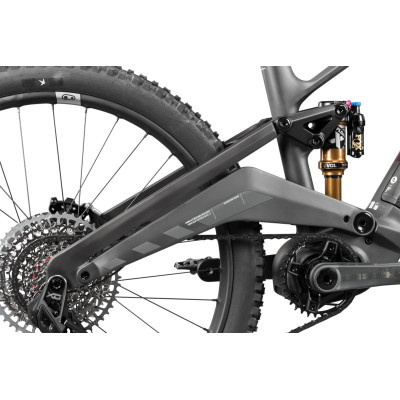 Vélo VTT électrique 29/27.5 carbone ROTWILD 2027 Enduro R.EX900 FS Ultra 864 - Anthracite décor noir et rouge: 160/150