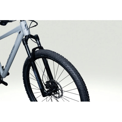Vélo VTT 29p alu - LAPIERRE 2027 Prorace 2.9 - Circular Grey gris mat décor noir : 100mm