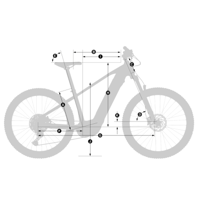 Vélo VTT 29p alu - LAPIERRE 2027 Prorace 2.9 - Circular Grey gris mat décor noir : 100mm