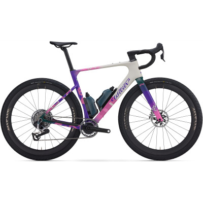 Vélo gravel 700 carbone - WILIER 2027 Rave SLR ID2 AXS PM 1x13 - V14 Couleur Team The Grip : 1x13v