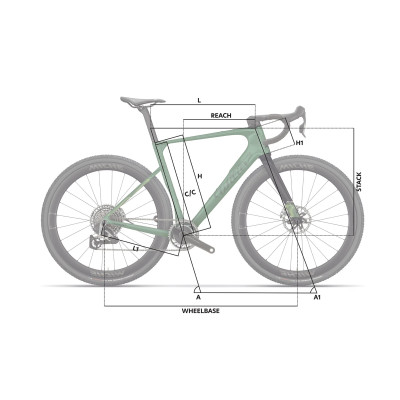 Vélo gravel 700 carbone - WILIER 2027 Rave SLR ID2 AXS PM 1x13 - V14 Couleur Team The Grip : 1x13v