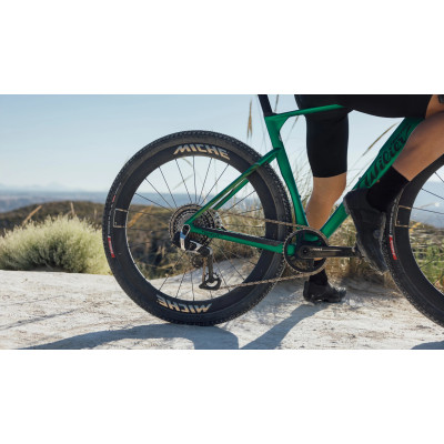 Vélo gravel 700 carbone - WILIER 2027 Rave SLR ID2 AXS PM 1x13 - V14 Couleur Team The Grip : 1x13v