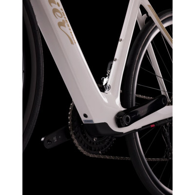 Vélo à assistance électrique course carbon - WILIER 2027 Garda Hybrid 105 DI2 250 - Y27 Blanc décor argent: 2x12v