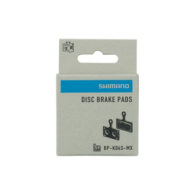 Plaquettes de frein SHIMANO support acier K04S sans ventilation