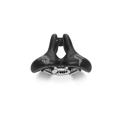 Selle unisexe SMP route cyclo Plus 159 noir décor blanc
