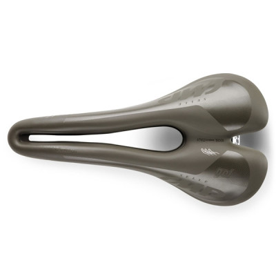 Selle unisexe SMP route gravel Well Gel Gravel 144 marron décor marron