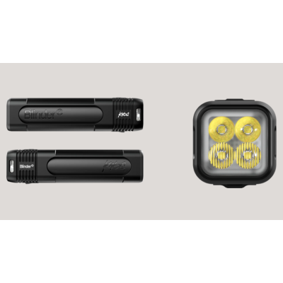 Eclairage avant KNOG usb Blinder 700 Front noir