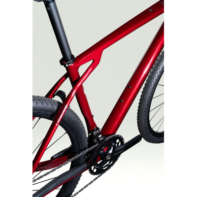 Vélo gravel 700 carbon - LAPIERRE 2026 CrossHill CF 6.0 - Strong Ruby Red